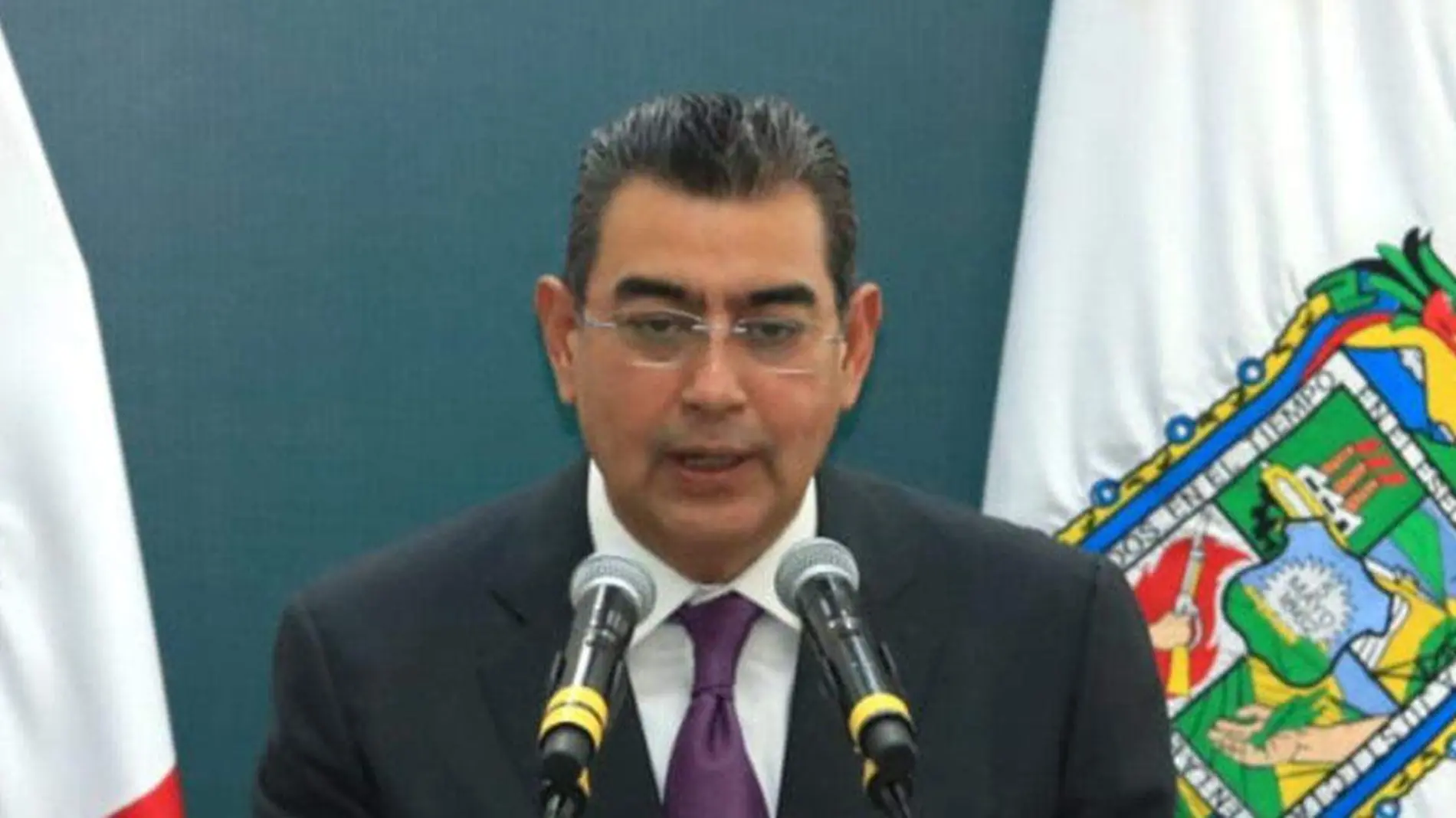 El gobernador, Sergio Salomón Céspedes Peregrina